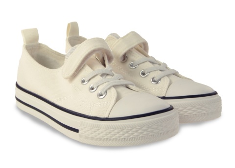 Trampki dziecięce News 25DZ02-8100 biały