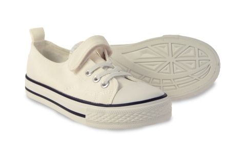 Trampki dziecięce News 25DZ02-8100 biały