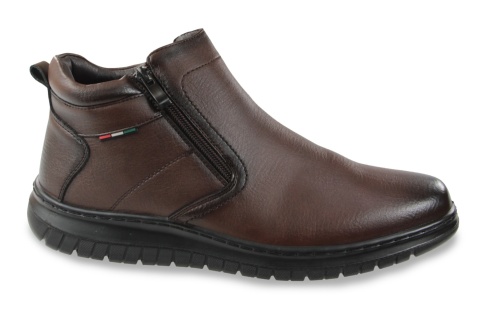 Trzewiki męskie Unisoft 24MN16-7512 brąz