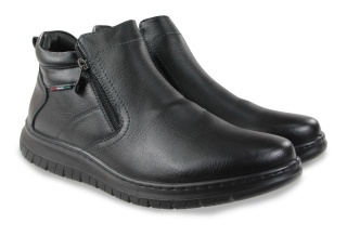 Trzewiki męskie Unisoft 24MN16-7512 czarny