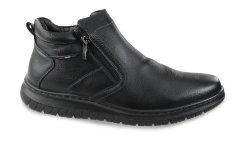 Trzewiki męskie Unisoft 24MN16-7512 czarny