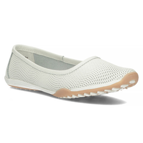 Skórzane półbuty Filippo DP3681/23 WH białe Skórzane półbuty Filippo DP3681/23 WH białe