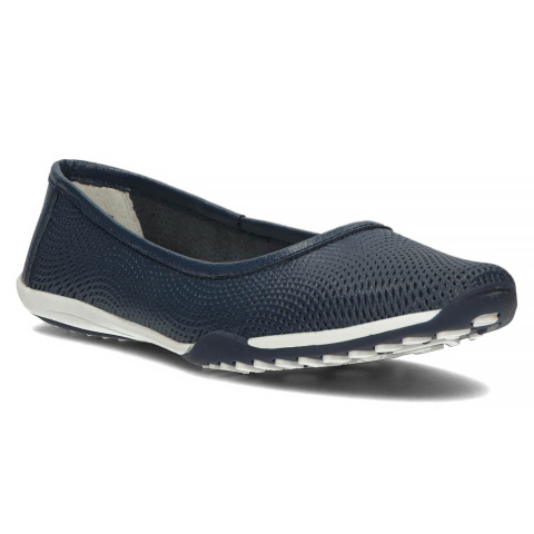 Skórzane półbuty Filippo DP3681/23 NV granatowe Skórzane półbuty Filippo DP3681/23 NV granatowe