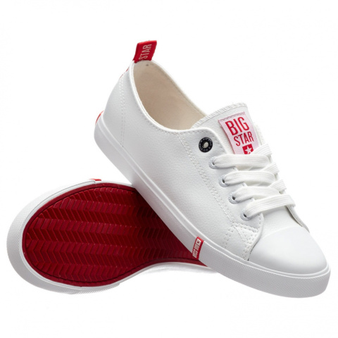 Trampki damskie BIG STAR GG274005 białe Trampki damskie BIG STAR GG274005 białe