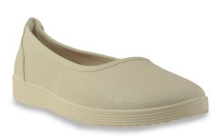 Baleriny damskie 3902-2 biały