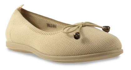 Baleriny damskie Evento 26BL02-9914 beige