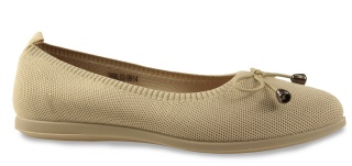 Baleriny damskie Evento 26BL02-9914 beige