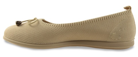 Baleriny damskie Evento 26BL02-9914 beige