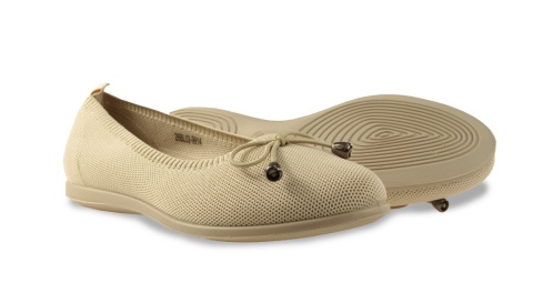 Baleriny damskie Evento 26BL02-9914 beige