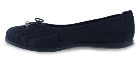 Baleriny damskie Evento 26BL02-9914 czarny