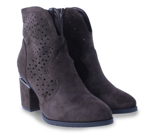 Botki damskie Cabin H2321-6 brąz