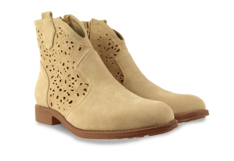 Botki damskie Cabin H2523-5 beż