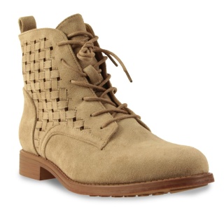 Botki damskie Cabin H2525-2 Khaki