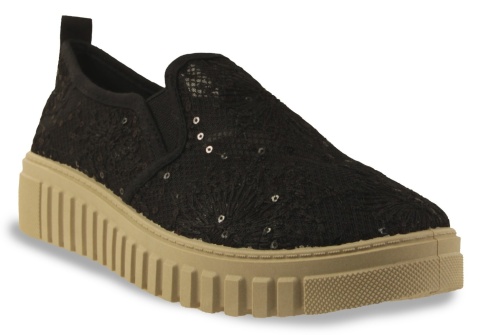 Espadryle damskie 8092-1 czarny