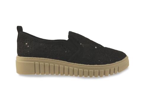 Espadryle damskie 8092-1 czarny