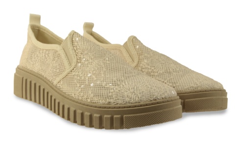 Espadryle damskie 8092-3 beż