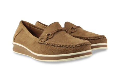 Mokasyny damski Cabin H2529-3 ciemny beż