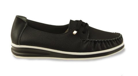 Mokasyny damski Cabin H2530-1 czarny