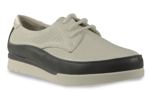 Półbuty damskie 5014-2 biały