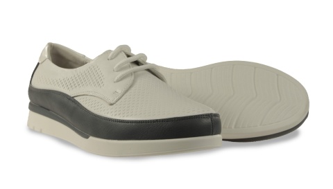 Półbuty damskie 5014-2 biały