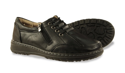 Półbuty damskie Cabin 22T108-1 czarny