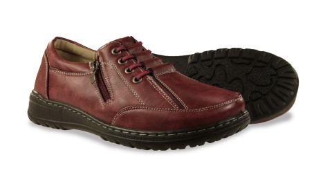 Półbuty damskie Cabin 22T108-6 red