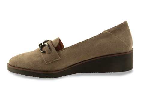 Półbuty damskie M. Daszyński 2265-1 szary