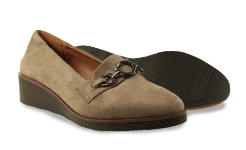 Półbuty damskie M. Daszyński 2265-1 szary