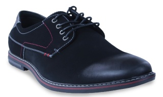 Półbuty męskie Unisoft 26MN26-273 czarny