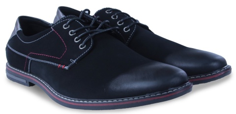 Półbuty męskie Unisoft 26MN26-273 czarny