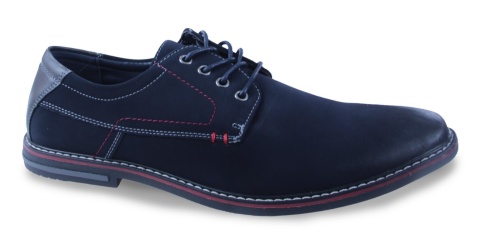 Półbuty męskie Unisoft 26MN26-273 granat