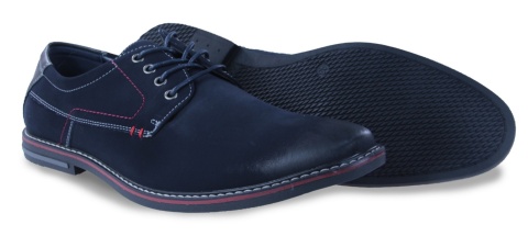 Półbuty męskie Unisoft 26MN26-273 granat