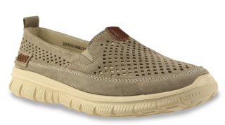 Skórzane półbuty damskie Evento 26PB18-9802 brąz