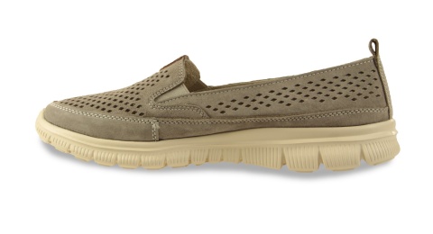 Skórzane półbuty damskie Evento 26PB18-9802 brąz