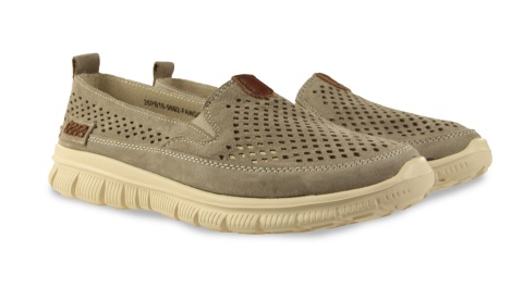 Skórzane półbuty damskie Evento 26PB18-9802 brąz