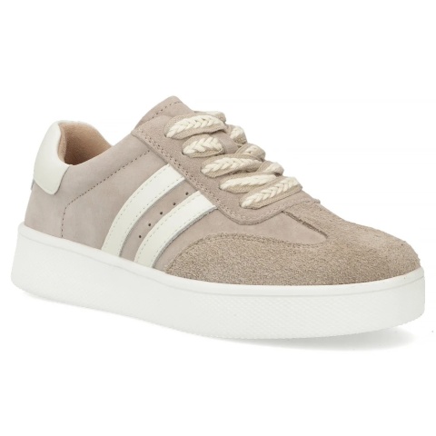 Skórzane sneakersy damskie Filippo DP7512/26 BE