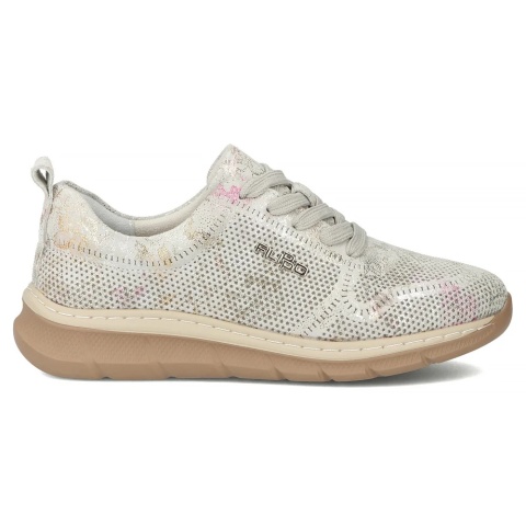 Skórzane sneakersy damskie Filippo DP7573/26 GR szary