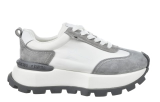 Sneakersy damskie BIG STAR OO274A231 biało/szary