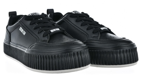 Sneakersy damskie BIG STAR SHOES NN274255 czarny