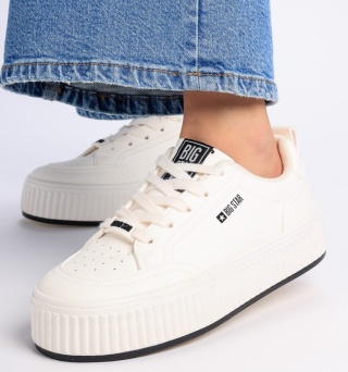 Sneakersy damskie na platformie Big star NN274254