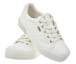 Trampki damskie na platformie Big Star OO274A464 biały