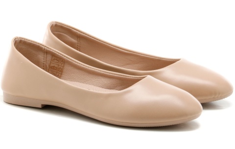 Baleriny damskie Evento 9BL02-1029 beż