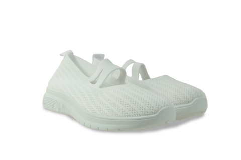 Damskie półbuty tekstylne Cabin 25705-12 biały
