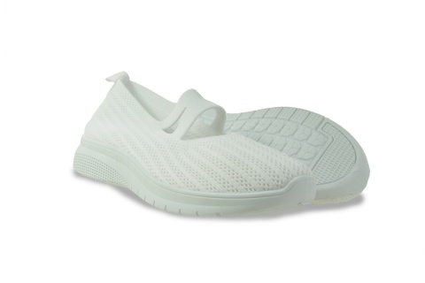 Damskie półbuty tekstylne Cabin 25705-12 biały