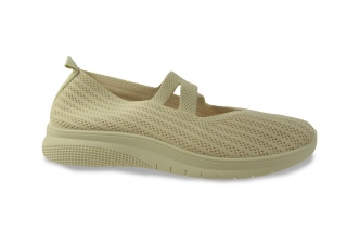 Damskie półbuty tekstylne Cabin 25705-5 beż