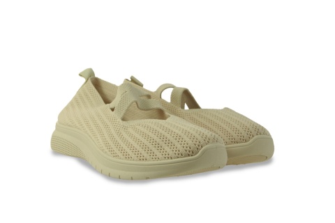 Damskie półbuty tekstylne Cabin 25705-5 beż