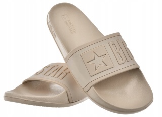 Klapki damskie BIG STAR NN274A645 beż