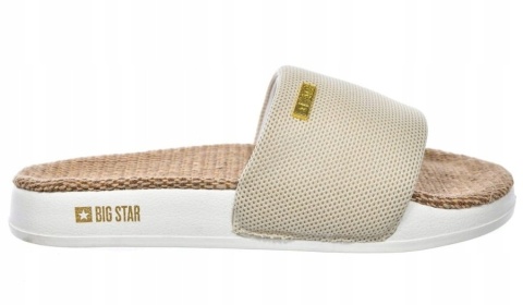 Klapki damskie BIG STAR RR274A102 beż