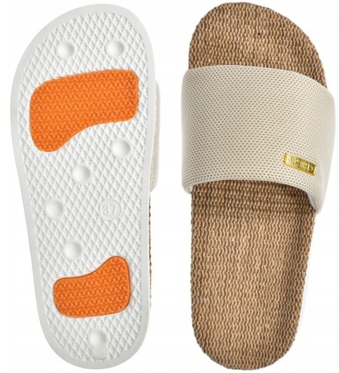 Klapki damskie BIG STAR RR274A102 beż