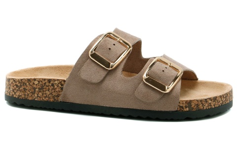 Klapki damskie Evento 25SD21-8330 khaki